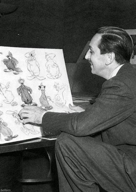 Animated Film Reviews Walt Disney At His Storyboards