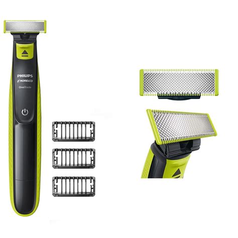 buy philips norelco oneblade hybrid electric trimmer and shaver qp252070 face and body kit