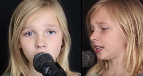 This 11 Year Old Girls Haunting Cover Of “the Sound Of Silence” Will