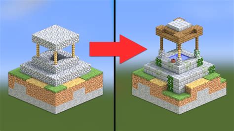 How To Improve A Village Well Minecraft Youtube