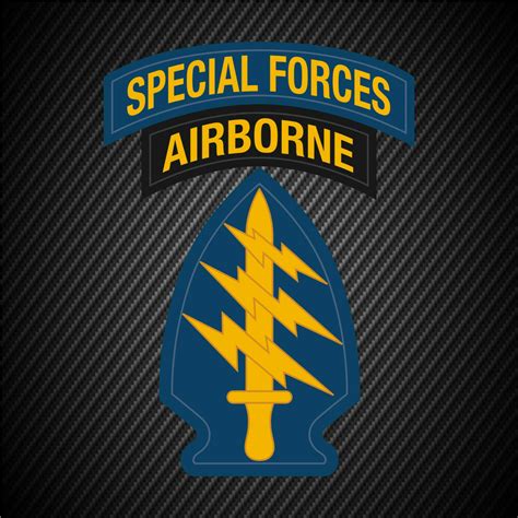 Custom Order Us Army Airborne Special Forces Patch Vinyl