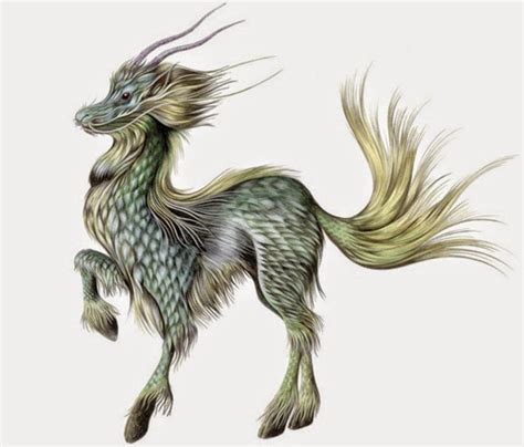 Dragonsfaerieselvesandtheunseen Kirin Japanese Unicorn