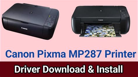 How To Setup Canon Pixma Mp 287 Printer Youtube