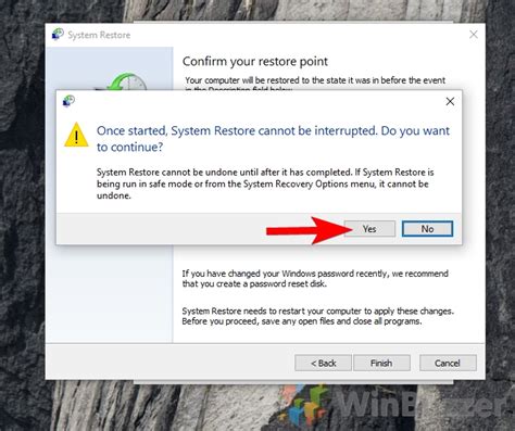 Windows 10 How To System Restore And Create A Restore Point Winbuzzer