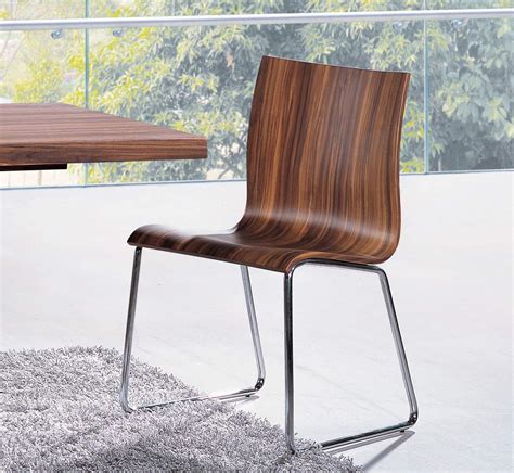 Buy products such as homepop classic parsons dining chair (set of 2) at walmart and save. Brown Dining Chair in Natural Brown Colors and Chrome Base ...