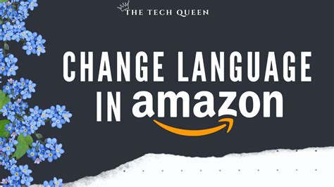 How To Change Language In Amazon Amazon App Language Change Youtube