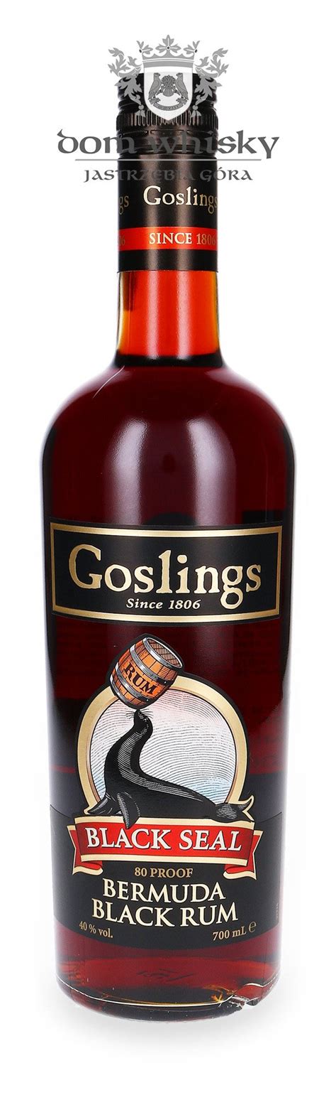 Goslings Black Seal Bermuda Black Rum 40 07l Dom Whisky