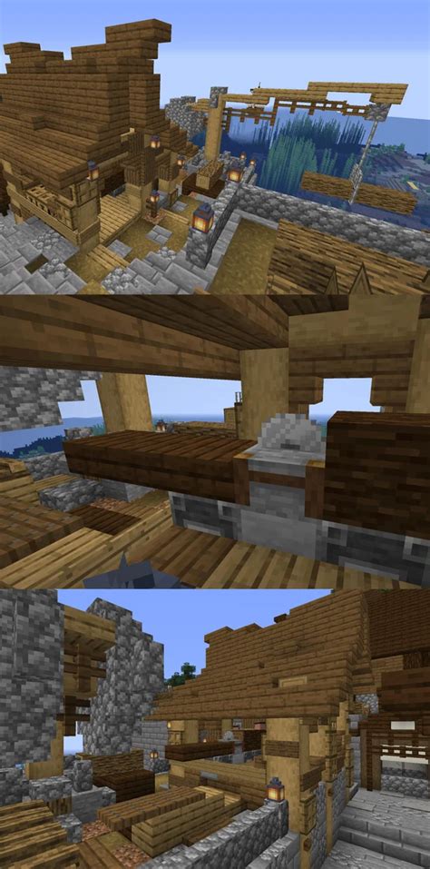 A sawmill is initially at the lowest tier (basic). Sawmill : DetailCraft in 2020 | Minecraft tutorial ...