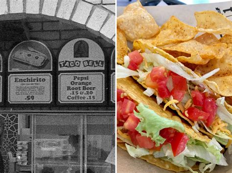 THEN AND NOW: How the Taco Bell menu has changed through the years