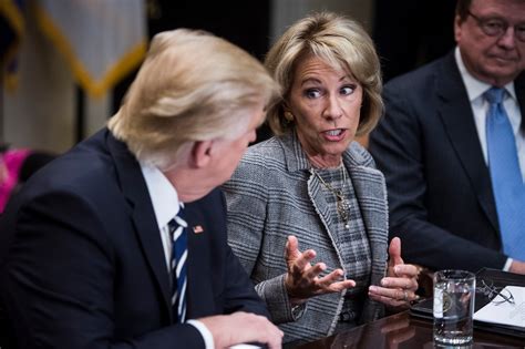 Sexual Assault Survivors To Betsy Devos ‘exactly Who Are You Here To