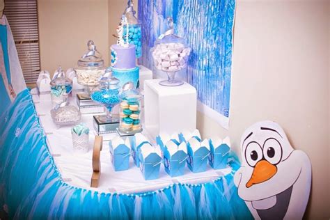 Frozen Disney Birthday Party Ideas Photo 10 Of 26 Catch My Party