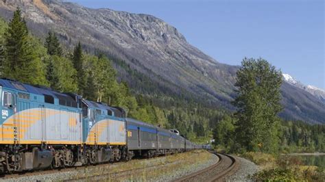 The Skeena Train Via Rail Prince Rupert To Jasper Frontier Canada