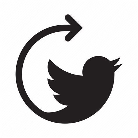 Forward Re Re Tweet Retweet Tweet Icon Download On Iconfinder