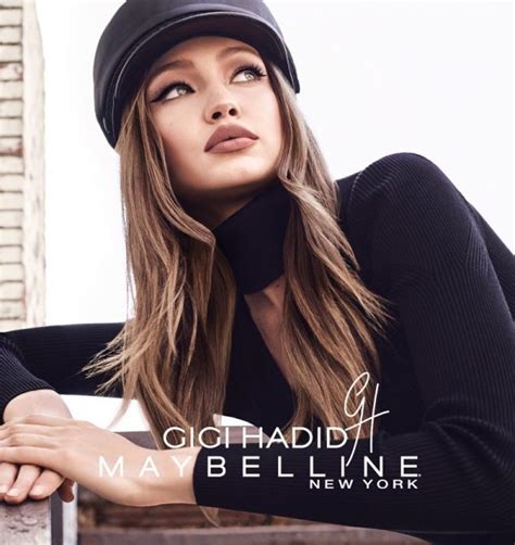 Gigi Hadid Gigixmaybelline Makeup Collaboration Campaign