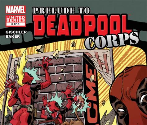 Prelude To Deadpool Corps 2010 5 Comic Issues Marvel