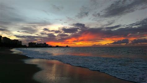 Sunset In San Juan Puerto Rico This Evening Oneography Htconem8
