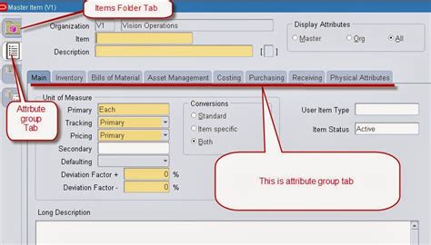 Oracle Supply Chain Management Scm Create Master Items In Oracle