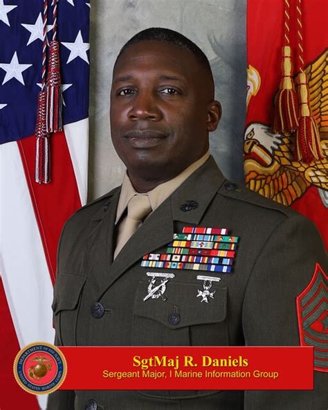 Sgt Maj Reginald Daniels I Marine Expeditionary Force Leaders