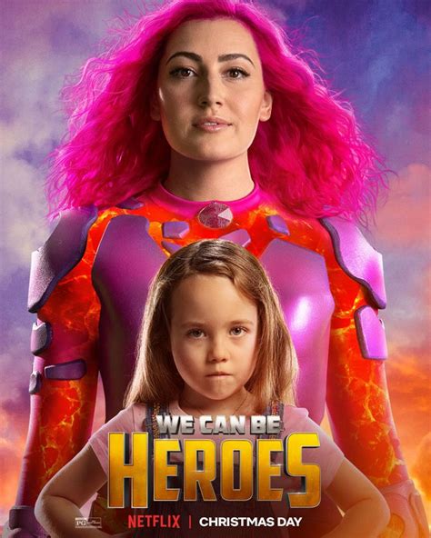 One On One With Taylor Dooley Aka Lava Girl Of Netflix Movie We Can Be Heroes StarCentral