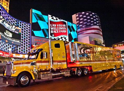 The route for the nascar haulers on thursday, aug. NASCAR Hauler Parade to Thunder Up Las Vegas Strip on March 6