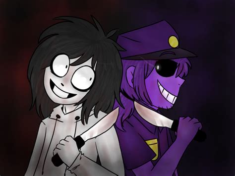 Jeff And Purple Guy By Cakewolf14 On Deviantart