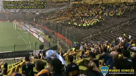 Miércoles, 27 de febrero de 2013. Barcelona SC 1 - Boca 2 /Copa Libertadores 2013 - YouTube