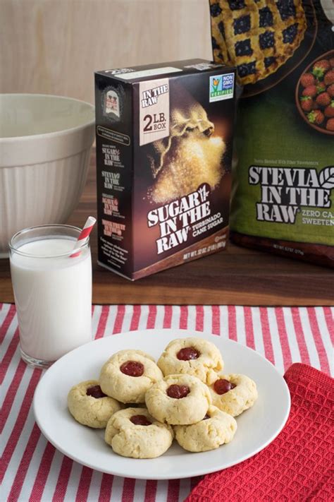 Keto cinnamon butter cookies directions: Holiday Thumbprint Cookies | In The Raw® Sweeteners ...