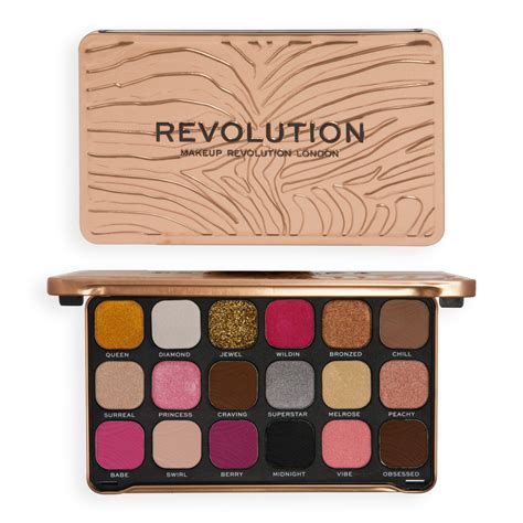Revolution Forever Flawless Shadow Palette Bare Pink PinkPanda It