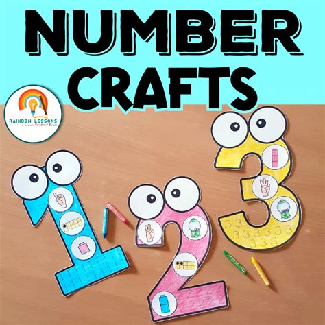 Tracing Numbers 1 10 Number Crafts Trace And Write Numbers Numbers Made By Teachers