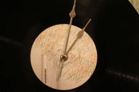 Record Clock Personalised Album Cover Art 12 Vinyl Etsy Uk