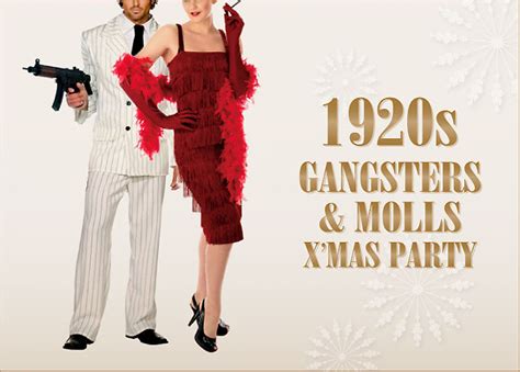 1920s Gangsters And Molls Xmas Party