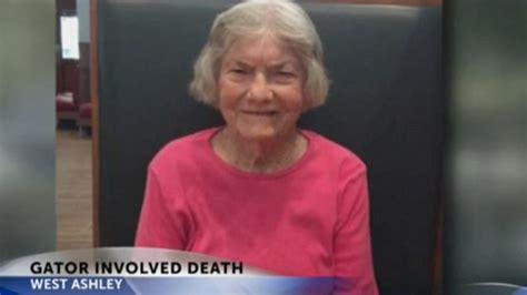 watch 90 year old woman killed by alligator metro video