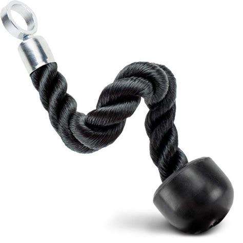 Fitsy Gym Cable Attachment Seated Row Rubberized Grip Handle Bar With
