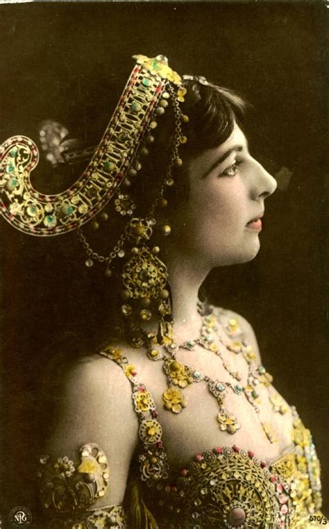 Mata Hari Vintage Postcards Stare Pocztówki Flickr
