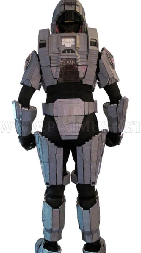 Master Chief Armor Made Out Of Lego Fun