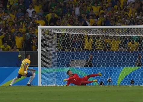 Watch Neymar Score The Winning Penalty As Brazil Wins First Ever