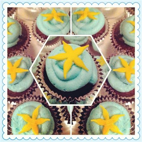 Starfish Cupcakes Desserts Cupcakes Food