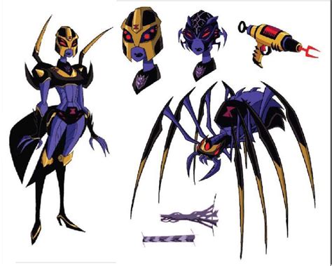 Blackarachnia Transformers Artwork Transformers Characters