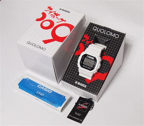 Dw 5600 — G Shock And Cyborg 009 X Quolomo Collaboration