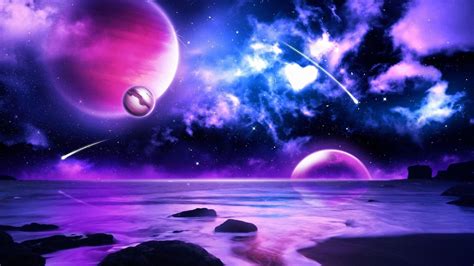 Purple Space Wallpapers Wallpaper Cave
