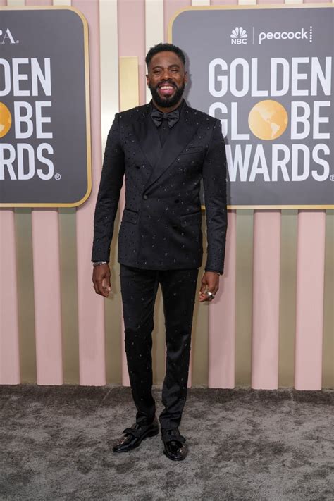 Colman Domingo At The 2023 Golden Globe Awards Golden Globes 2023