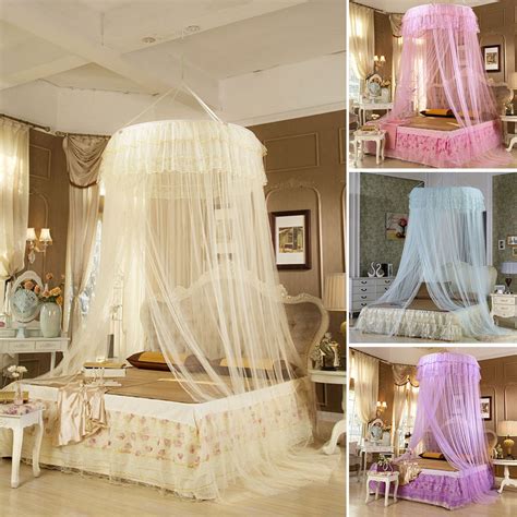 Canopy beds, which have been long considered a sign of luxury, which were carved and decorated the most expensive ways possible, stopped being not for all and now this is affordable. Fashion Princess Bed Canopy Mosquito Net Netting NEW ...