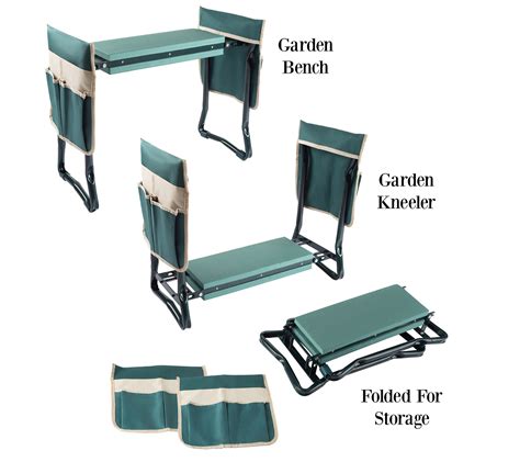 Pure Garden Foldable Gardening Kneeling Bench