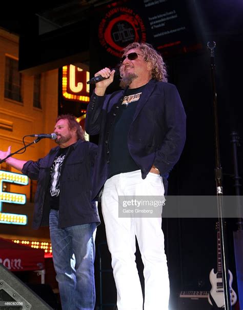Bassist Michael Anthony And Singer Sammy Hagar Of Sammy Hagar And The News Photo Getty Images