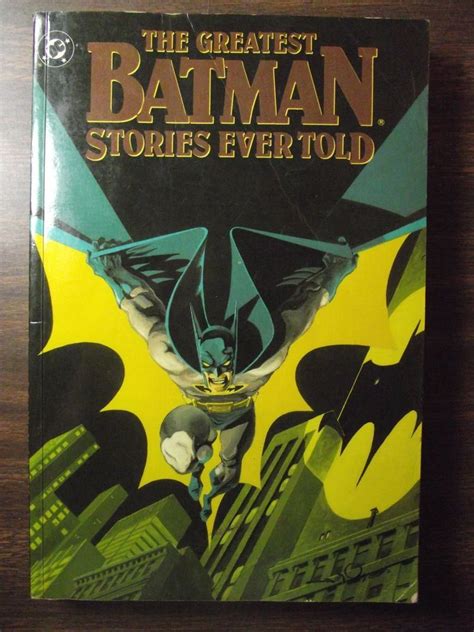 The Greatest Batman Stories Ever Told Oversize Tpb Dc Warner Books