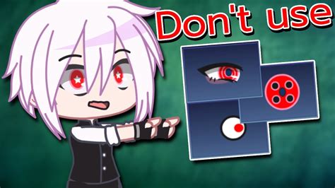 Never Use These Eyes In Gacha Youtube
