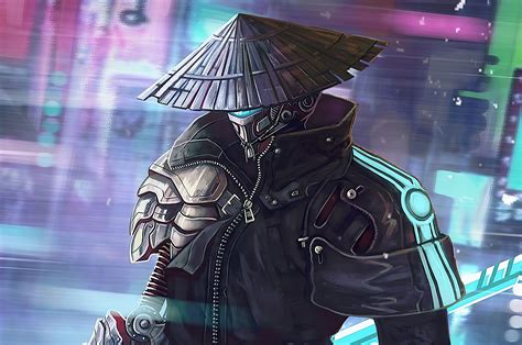 Cyberpunk Samurai Wallpapers Wallpaper Cave