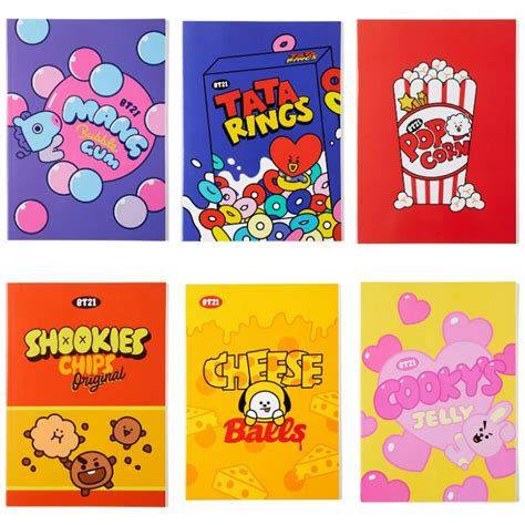 Bt21 Official Sweet Notebook Shopee Philippines