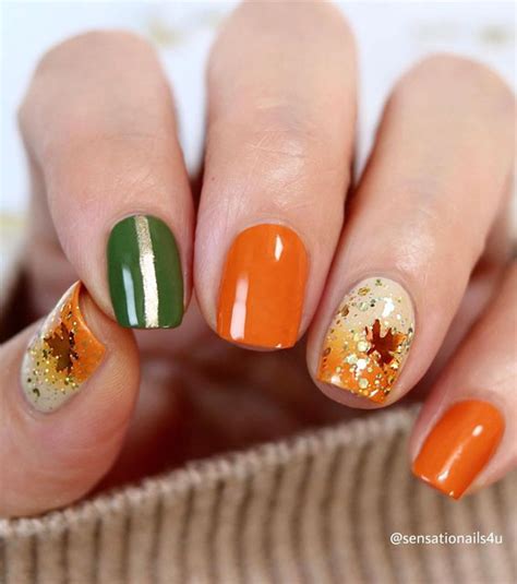 22 Stunning Fall Nail Ideas For Autumn 2020 Fall Nails Look