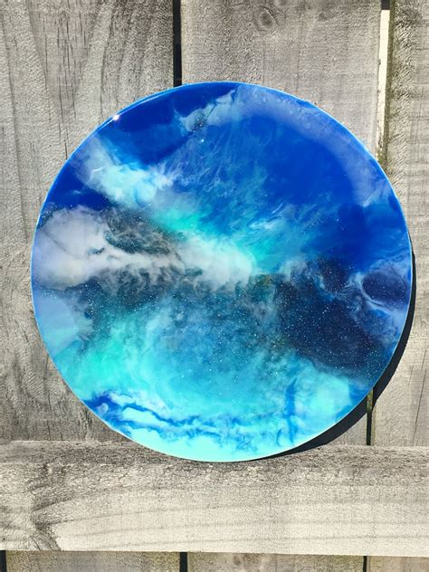 Collectable or new, painting or sculpture. Resin Art Canvas 002 | Inspired Prints & Resin Art NZ